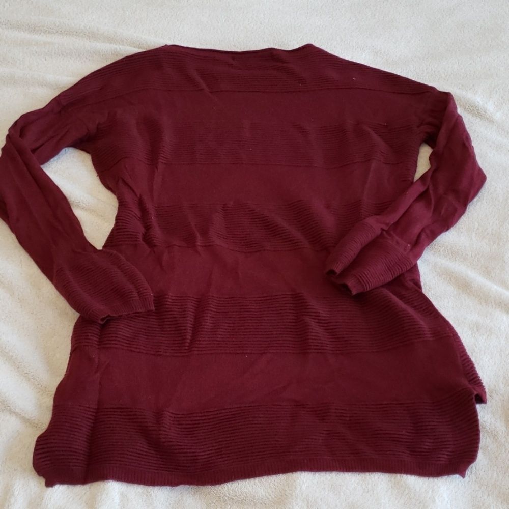 Romeo & Juliet Couture Sweater - Burgundy - Picture 2 of 5